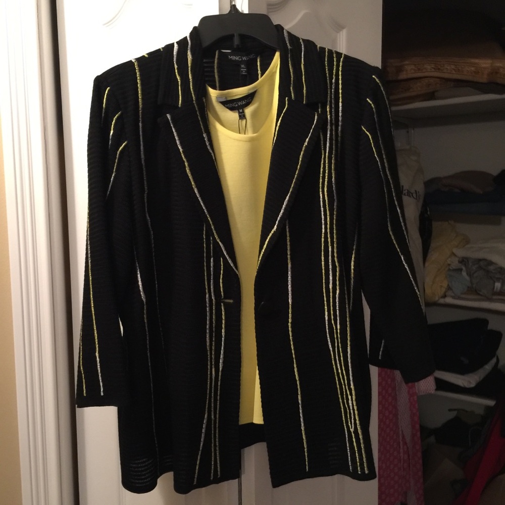 Ming Wang classy cardigan